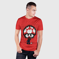 Футболка спортивная мужская Mario, цвет: 3D-принт — фото 2