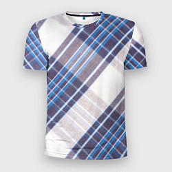 Футболка спортивная мужская Шотландка Z, цвет: 3D-принт