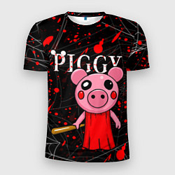 Мужская спорт-футболка ROBLOX PIGGY