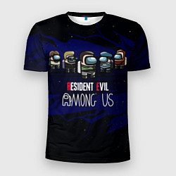Мужская спорт-футболка Among Us x Resident Evil