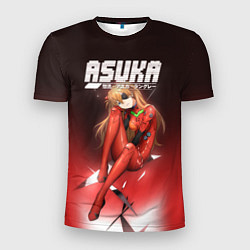 Футболка спортивная мужская Asuka Eva-02, цвет: 3D-принт