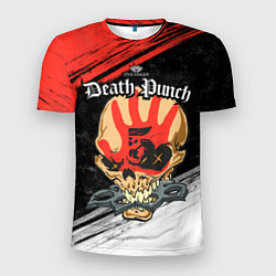 Футболка спортивная мужская Five Finger Death Punch 7, цвет: 3D-принт