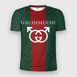 Футболка спортивная мужская GACHI GUCCI, цвет: 3D-принт