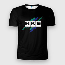 Футболка спортивная мужская HKS, цвет: 3D-принт