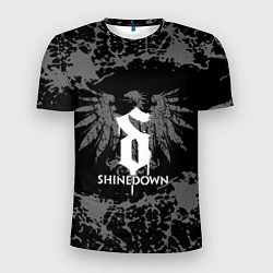 Футболка спортивная мужская Shinedown, цвет: 3D-принт