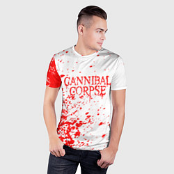 Футболка спортивная мужская Cannibal corpse, цвет: 3D-принт — фото 2