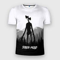 Мужская спорт-футболка SIREN HEAD DARK FOREST