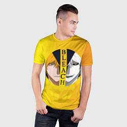 Футболка спортивная мужская Хичиго Bleach, цвет: 3D-принт — фото 2