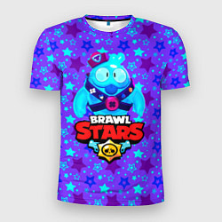 Мужская спорт-футболка Brawl Stars Blue