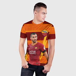 Футболка спортивная мужская Henrikh Mkhitaryan Roma, цвет: 3D-принт — фото 2