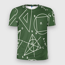 Мужская спорт-футболка Геометрия теоремы и признаки