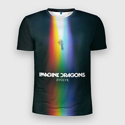 Футболка спортивная мужская Imagine Dragons: Evolve, цвет: 3D-принт