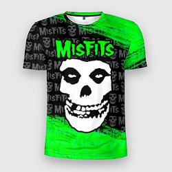 Футболка спортивная мужская MISFITS 3, цвет: 3D-принт