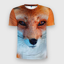 Мужская спорт-футболка Мордочка лисы