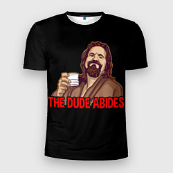 Мужская спорт-футболка The Dude Abides Lebowski
