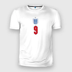 Футболка спортивная мужская Кейн форма Англия 20212022, цвет: 3D-принт