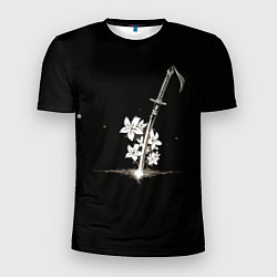 Мужская спорт-футболка Nier - Sword and Flowers