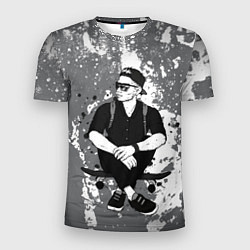 Футболка спортивная мужская Отдых, цвет: 3D-принт