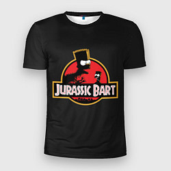 Мужская спорт-футболка Jurassic Bart