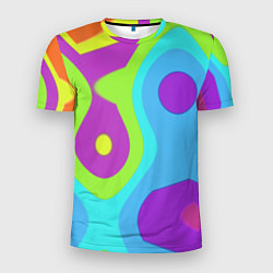 Футболка спортивная мужская Калейдоскоп, цвет: 3D-принт
