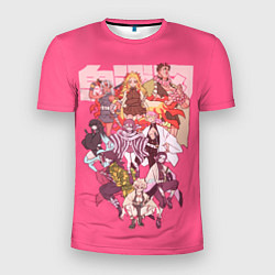 Футболка спортивная мужская Slayers on pink, цвет: 3D-принт