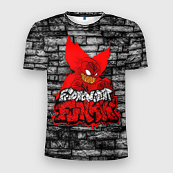 Мужская спорт-футболка Friday Night Funkin TrickyWall