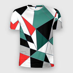 Мужская спорт-футболка Абстрактный геометрический