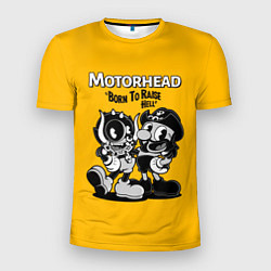 Футболка спортивная мужская Motorhead x Cuphead, цвет: 3D-принт