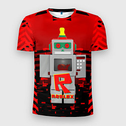 Футболка спортивная мужская ROBO ROBLOX РОБЛОКС Z, цвет: 3D-принт