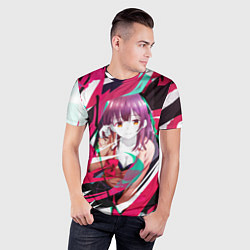 Футболка спортивная мужская Sayu Ogiwara, цвет: 3D-принт — фото 2