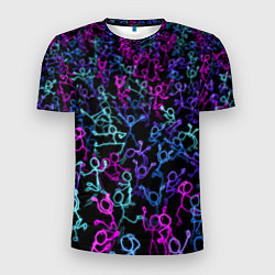 Мужская спорт-футболка Neon Rave Party