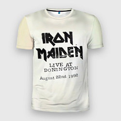 Футболка спортивная мужская Live at Donington - Iron Maiden, цвет: 3D-принт