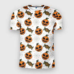 Мужская спорт-футболка Patern Halloween 26