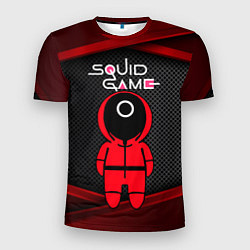 Мужская спорт-футболка Игра в кальмара - 3D плиты