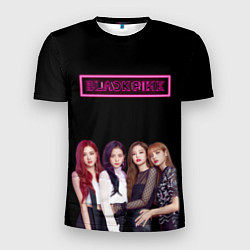 Мужская спорт-футболка BLACKPINK NEON