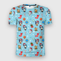 Мужская спорт-футболка GI Christmas Pattern