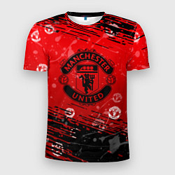 Футболка спортивная мужская Manchester United: Возвращения Ronaldo, цвет: 3D-принт