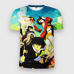 Футболка спортивная мужская Cowboy Bebop All, цвет: 3D-принт