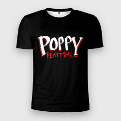 Футболка спортивная мужская Poppy Playtime: Logo, цвет: 3D-принт