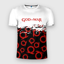 Футболка спортивная мужская God of War Logo Pattern, цвет: 3D-принт