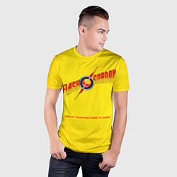 Футболка спортивная мужская Flash Gordon - Queen, цвет: 3D-принт — фото 2