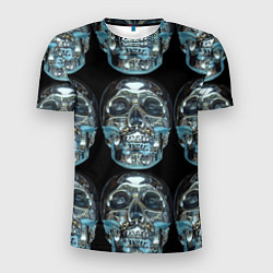 Мужская спорт-футболка Skulls pattern 2028