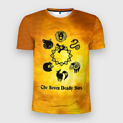 Мужская спорт-футболка Все 7 смертных грехов