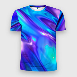 Мужская спорт-футболка Neon Holographic