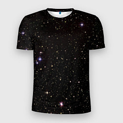 Мужская спорт-футболка Ночное звездное небо