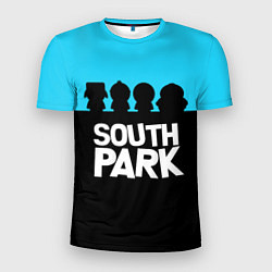 Футболка спортивная мужская Южный парк персонажи South Park, цвет: 3D-принт