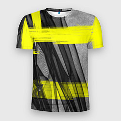 Мужская спорт-футболка Коллекция Get inspired! Абстракция Fl-42-167-l-yel
