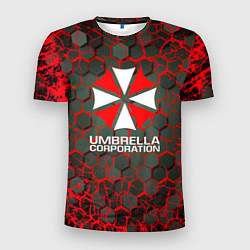 Мужская спорт-футболка Umbrella Corporation соты