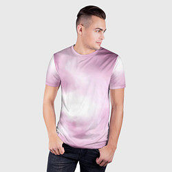 Футболка спортивная мужская Tie-dye Pink, цвет: 3D-принт — фото 2