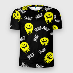 Мужская спорт-футболка SMILE smile граффити